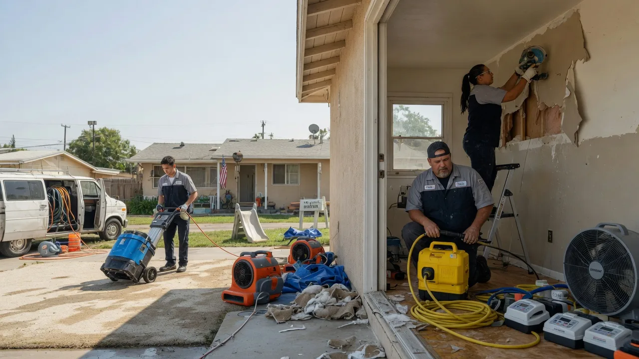 Water Damage Restoration in Burns, KS near me